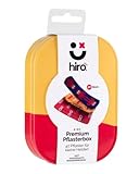 Hiro-aid 40x Premium Kinderpflaster Kids im Set in hochwertiger Vorratsbox – Pflaster für Kinder, soft, atmungsaktiv, wasserabweisend