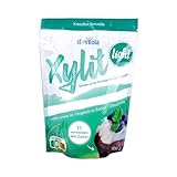 Steviola/Xylit light/Kalorienreduzierte Süße/Geeignet für Speisen und Getränke/Vegan und natürlich/Süße ohne Zucker / 500g