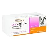 Levocetirizin-ratiopharm 5 mg Filmtabletten 100 stk