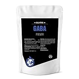 Gaba Pulver - 250g reines, hochwertiges Pulver ohne Zusätze - Reine Gamma Amino Buttersäure Pulver, Aminosäuren, Wachstumshormon-Ausschüttung, Muskelaufbau, Regeneration , Schlaf-Qualität - Premium Qualität