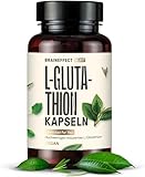 L-Glutathion Kapseln - 100 Tagesvorrat - Ausgewogene Dosis - Hoher Bioverfügbarkeit - Ohne Zusatzstoffe - Deutsche Produktion