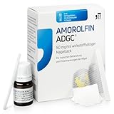 Amorolfin-ADGC® 50mg /ml 5ml, Nagellack bei Nagelpilz, mit 30 Einwegpfeilen, Alkoholtupfer und 10 Spatel, transparent & wasserdicht