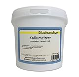 Kaliumcitrat Monohydrat 1kg - Kaliumgehalt 36% - Pharmaqualität mind. 99% - Pulver - E332
