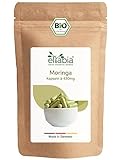 Bio Moringa Kapseln 200 Stück | Hochdosiert 1290mg Tagesdosis Moringa Oleifera in Premium Rohkost Qualität | 100% rein ohne Zusätze Vegan eltabia