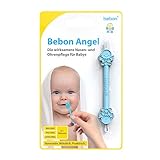 Bebon Angel – der bessere Nasenreiniger und Ohrenreiniger für Babys | Sichtbar wirksamer als Nasensauger / Nasensekretsauger
