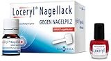 Loceryl Nagellack gegen Nagelpilz 5 ml mit Direkt - Applikator + gratis Nagellack rot