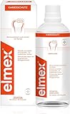 elmex Mundspülung Kariesschutz 400 ml – antibakterielle Zahnreinigung ohne Alkohol schützt effektiv vor Karies – für die tägliche Anwendung mit zweifach aktivem Kalzium-Fluorid Schutzschild