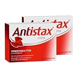 Antistax extra Venentabletten, Filmtablette 360 mg,120 Stück, mit der medizinischen Kraft des Roten Weinlaubs, bei schweren & geschwollenen Beinen, nächtlichen Wadenkrämpfen, Venenschwäche