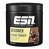 ESN Designer Flavor Powder, Dark Cookie Crumb, 250 g, Geschmackspulver zum Süßen, ohne viel Zucker und Kalorien, geprüfte Qualität - made in Germany