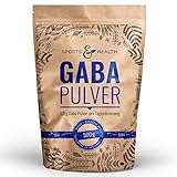 GABA Pulver - Gamma-Amino-Buttersäure Pulver 500g - Vegan - 100% Natürlich – Eigene Produktion- Mit Extra Messlöffel