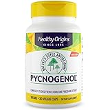 Healthy Origins, Pycnogenol, 100mg, Kiefernrindenextrakt mit Procyanidinen, 30 vegane Kapseln, Laborgeprüft, Sojafrei, Glutenfrei, Vegetarisch, Ohne Gentechnik