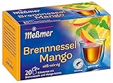 Meßmer Brennnessel-Mango | 20 Teebeutel | Vegan | Glutenfrei | Laktosefrei