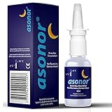 Asonor Anti Schnarch Nasenspray für einen ruhigen und erholten Schlaf - Verhindert unangenehme Schnarchgeräusche - Leichte und effektive Anwendung, 30 ml