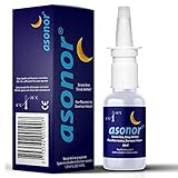 Asonor Anti Schnarch Nasenspray für einen ruhigen und erholten Schlaf - Verhindert unangenehme Schnarchgeräusche - Leichte und effektive Anwendung, 30 ml