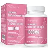 Liposomales Glutathion Weichkapseln, hochwirksames Glutathion-Ergänzungsmittel 1000mg pro Portion, 60 Kapseln