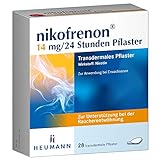 nikofrenon 14 mg/24 Stunden Pflaster: Nichtraucher werden mit nikofrenon - Nikotinpflaster, Wirkstoff Nikotin, 28 Stück