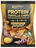 IronMaxx Protein Tortillas Vegan High Protein, Geschmack Vegan Cheese Style, 1x 60 g Beutel (1er Pack)