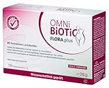 OMNi BiOTiC FLORA plus | 14 Portionen | 4 Bakterienstämme | 10 Mrd. Keime pro Tagesdosis | Pulver | Vegan | Glutenfrei | Lactosefrei | Zur täglichen Anwendung | Einfach trinken