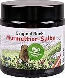 Original Röck Murmeltier-Salbe – die beliebteste Murmeltier-Salbe in den Alpen! Mit verbesserter Rezeptur und doppelt so hohem Murmeltieröl-Anteil