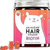 Biotin Hochdosierte Haar Gummies - Haarvitamine für normales Haarwachstum - Bears with Benefits