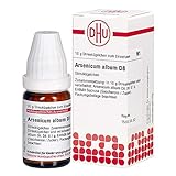 DHU Arsenicum album D8 Streukügelchen, 10 g Globuli