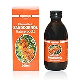 unkuri Sanddorn Öl (200 ml) Sanddornöl Sanddornoel Gründpreis (54,95 € pro l)