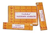 Goloka Nag Champa Räucherstäbchen, 16 Grms x 12 Schachteln , 12 Stück (1er Pack)