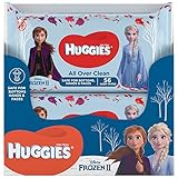 Huggies Baby-Feuchttücher Disney Frozen 2, 10 x 56 feuchte Tücher, Monatsbox