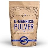 D-Mannose Pulver Als Große Packung mit 150g Mannose - Vegan Und Natürliches D Mannose Pulver Für 75 Portionen Als 2,5 Monate Vorrat…