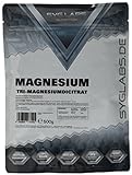 Syglabs Magnesium Citrat Pulver - Trimagnesiumdicitrat - 500g - ohne Füll- und Zusatzstoffe - vegan - Magnesiumcitrat