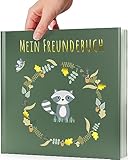 Milula Studios Schulfreunde Buch, Freundschaftsbuch für Grundschulkinder - Kreatives Buch zum gestalten by