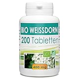 Bio Weissdorn 400mg - 200 Tabletten