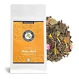 'Morning Melody' Grüner Tee Lose mit Mango Orangen Bergamotte Geschmack, Aromatisierte Teemischung (ca. 40 Tassen) 100 Gramm Tüte von alveus Premium Teas