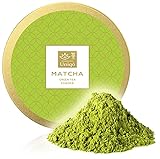 Matcha Pulver aus Grüntee, für Matcha Latte, Eis, Bubble Tea oder Backen - Japanischer Matcha Tee 100% natürlich in wiederverschließbarer Dose