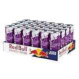 Red Bull Energy Drink Purple Edition - 24er Palette Dosen - Getränke mit Acai-Beere-Geschmack, EINWEG (24 x 250 ml)