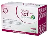 OMNi BiOTiC metabolic, 30 Portionen (90g), 7 Bakterienstämme, 3 Mrd. Keime pro Tagesdosis, Pulver, Vegetarisch, Glutenfrei, Zur täglichen Anwendung