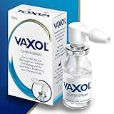 Vaxol OHRENSPRAY: Entfernt überschüssiges und verhärtetes Ohrenschmalz - Lindert Jucken & Reizungen - Pump-Sprüh-System - Geeignet für alle Altersgruppen (1+) - 10ml