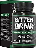 BRNR BITTER BRNR Bitterstoffe Formel und Stoffwechsel Komplex mit Vitamin B2, Verdauungsenzyme mit Calcium, Alternative zu Bitterstoffe Tropfen, 120 Kapseln