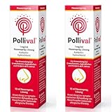 Pollival Allergie Nasenspray mit Azelastin Doppelpackung zur schnellen Linderung bei Heuschnupfen