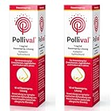 Pollival Allergie Nasenspray mit Azelastin Doppelpackung zur schnellen Linderung bei Heuschnupfen