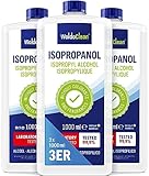 Isopropanol 99,9% I Isopropylalkohol I 3 Liter IPA Reinigungsmittel für Haushalt und Industrie