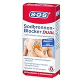 SOS Sodbrennen-Blocker Dual: Sodbrennen Tabletten wirken schnell und langanhaltend, Magentabletten, 20 Kautabletten