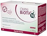 OMNi BiOTiC 10 | 30 Portionen (150g) | 10 Bakterienstämme | 10 Mrd. Keime pro Tagesdosis | Pulver | Mit Inulin | Vegan | Glutenfrei | Lactosefrei | Zur täglichen Anwendung