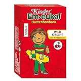 Kinder Em-eukal Hustenbonbons mit 5 Vitaminen, Wildkirsche, Zuckerhaltig, 40 g