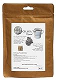 ATPC Media – Chagapulver im Teebeutel Original - Finnische Wildsammlung 30 Gramm, ideal für Chaga Pilz Tee und Chaga Pilz Kaffee, aus den sauberen und weiten Wäldern Lapplands