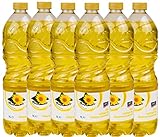 JUNG Sonnenblumenöl 6 X 1Liter Hochwertig Premium Bratöl Sunflower Speiseöl Wertvoll im Geschmack