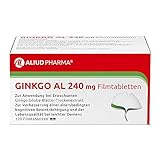 ALIUD PHARMA Ginkgo AL 240 mg, 120 Filmtabletten: Ginkgo-biloba-Blätter-Trockenextrakt, bei leichter Demenz