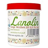 Lanolin 100gr - Wollfett wasserfrei und gereinigt, fast geruchlos