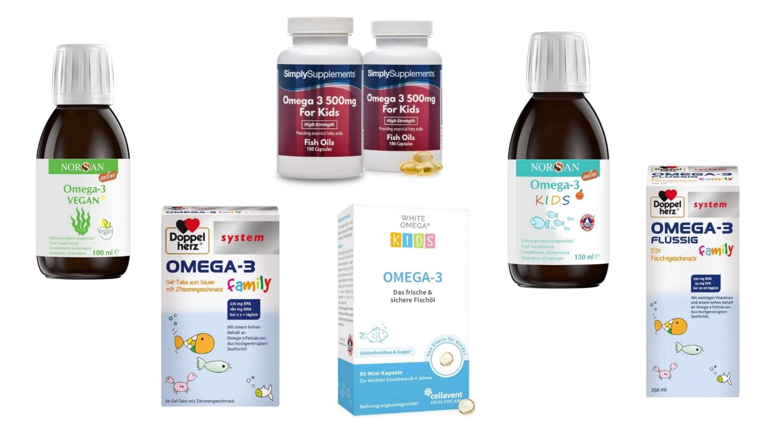 Omega3Produkte für Kinder Gesundheitszentrale